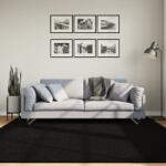 vidaXL Covor HUARTE, fir scurt, moale si lavabil, negru, 200x200 cm GartenMobel Dekor (375118) Covor