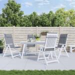 vidaXL Perne scaun cu spatar înalt 6 buc, gri, tesatura Oxford GartenMobel Dekor (361879)