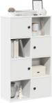vidaXL Biblioteca alba 60x24x101, 5 cm din lemn prelucrat GartenMobel Dekor (860391) Biblioteca