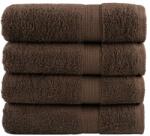 vidaXL Prosoape de maini premium SOLUND 4 buc maro 50x100cm 600gsm GartenMobel Dekor (137234) Prosop