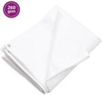 vidaXL Prelata 260 g/m2, alb, 8x8 m, HDPE GartenMobel Dekor (151606)