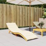 vidaXL Perna de sezlong, crem, 200x60x3 cm, textil oxford GartenMobel Dekor (314205)