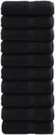 vidaXL Prosoape de baie premium SOLUND, 10 buc. , negru, 30x30 cm, 600 g/m2 GartenMobel Dekor (137421) Prosop