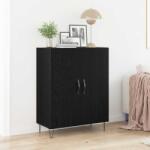 vidaXL Bufet Stejar Negru 69, 5 x 34 x 90 cm Lemn compozit GartenMobel Dekor (862873) Comoda
