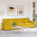 vidaXL Canapea modulara cu perne, galben GartenMobel Dekor (3321105) Canapea