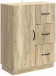 vidaXL Bufet cu sertar Stejar Sonoma 66 x 34, 5 x 87 cm Lemn prelucrat GartenMobel Dekor (895317) Comoda