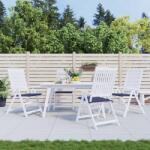 vidaXL Perne pentru paleti 4 buc. bleumarin, 50x50x3 cm, textil Oxford GartenMobel Dekor (378428)