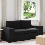 vidaXL Canapea Negru 182 x 80 x 82 cm Metal GartenMobel Dekor (42024392) Canapea