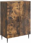vidaXL Bufet Stejar fumuriu 66 x 34, 5 x 89, 5 cm Lemn prelucrat GartenMobel Dekor (894820) Comoda