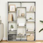 vidaXL Biblioteca, gri beton, 102x29x143 cm, lemn prelucrat GartenMobel Dekor (3310301) Biblioteca
