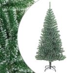vidaXL Brad de Craciun artificial cu zapada pufoasa, verde, 210 cm GartenMobel Dekor (357775)