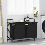 vidaXL Cos de rufe 2 compartimente cu raft stejar sonoma GartenMobel Dekor (859076)
