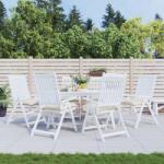 vidaXL Perne de scaun, 6 buc. , alb crem, 40x40x7 cm, textil oxford GartenMobel Dekor (361458)