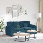 vidaXL Canapea modulara cu perne, albastru GartenMobel Dekor (3321128) Canapea