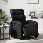 vidaXL Fotoliu rabatabil electric, negru, piele ecologica GartenMobel Dekor (3204026)