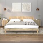 vidaXL Noptiere, 2 buc. , stejar sonoma, lemn prelucrat GartenMobel Dekor (812049)