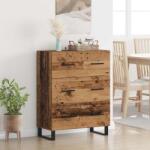 vidaXL Bufet Lemn Vechi 69, 5 x 34 x 90 cm Lemn Ingineresc si Fier GartenMobel Dekor (881522) Comoda