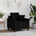 vidaXL Fotoliu canapea, negru, 60 cm, material textil GartenMobel Dekor (359255) Canapea