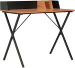 vidaXL Birou, negru si maro, 80 x 50 x 84 cm GartenMobel Dekor (20274)