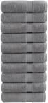 vidaXL Prosoape de maini premium SOLUND 10 buc gri 50x100cm 600gsm GartenMobel Dekor (137307) Prosop