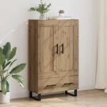vidaXL Bufet Stejar Artizanal 69, 5 x 31 x 115 cm Lemn compozit GartenMobel Dekor (882587) Comoda