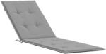 vidaXL Perna de sezlong, gri, (75+105)x 50x3 cm GartenMobel Dekor (314174)