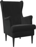 vidaXL fotoliu Negru Catifea GartenMobel Dekor (42029942)