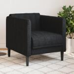 vidaXL Fotoliu, negru, material textil GartenMobel Dekor (372597) Canapea