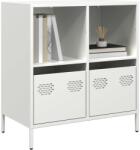 vidaXL Dulap, alb, 68x39x73, 5 cm, otel laminat la rece GartenMobel Dekor (851363) Comoda