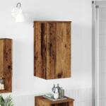vidaXL Dulap de Baie cu usa Lemn vechi 30 x 31.5 x 61 cm Lemn compozit GartenMobel Dekor (883352)