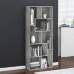 vidaXL Biblioteca, gri sonoma, 67x24x161 cm, lemn prelucrat GartenMobel Dekor (815502) Biblioteca