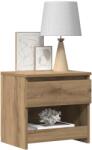 vidaXL Noptiere 2 buc Stejar Artisan 40x30x39 cm Lemn prelucrat GartenMobel Dekor (856409)