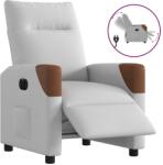 vidaXL Scaun reclinabil electric Cloud Grey Fabric GartenMobel Dekor (3323989)