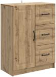 vidaXL Bufet Stejar Artizanal 66 x 34, 5 x 87 cm Lemn prelucrat GartenMobel Dekor (895784) Comoda