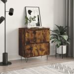 vidaXL Servanta, stejar fumuriu, 60x30x75 cm, lemn compozit GartenMobel Dekor (831217) Comoda