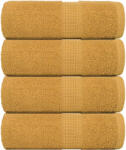 vidaXL Prosoape de sapun 4 buc Aur 30x30 cm 360 g/m2 100% bumbac GartenMobel Dekor (136801) Prosop