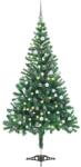 vidaXL Brad de Craciun pre-iluminat cu globuri, 120 cm, 230 ramuri GartenMobel Dekor (3077659)