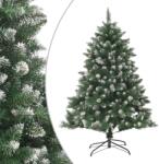 vidaXL Brad de Craciun artificial cu suport, 120 cm, PVC GartenMobel Dekor (345159)