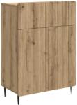 vidaXL Bufet Stejar Artizanal 66 x 34, 5 x 92 cm Lemn prelucrat GartenMobel Dekor (894414) Comoda