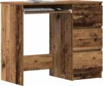 vidaXL Birou din lemn vechi 90x45x76 cm din lemn de prelucrare GartenMobel Dekor (861142)