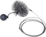vidaXL Perie Rotunda pentru Curatat Cosul de Fum Diametru 20 cm GartenMobel Dekor (141272)