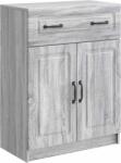vidaXL Bufet cu sertar Sonoma gri 66 x 34, 5 x 87 cm Lemn prelucrat GartenMobel Dekor (895791) Comoda