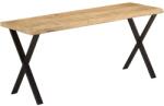 vidaXL Bancheta cu margini naturale 105 cm, lemn masiv de mango GartenMobel Dekor (372759)