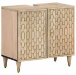 vidaXL Dulap pentru chiuveta de baie, 62x33x58 cm, lemn masiv de mango GartenMobel Dekor (358267)