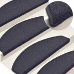 vidaXL Covorase pentru scari, 30 buc. , 65x24x4 cm, gri închis si albastru, semirotunde, mari GartenMobel Dekor (3365759) Covor