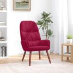 vidaXL Scaun de relaxare, rosu vin, catifea GartenMobel Dekor (4102615)