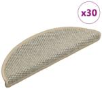 vidaXL Covorase scari autoadezive 30 buc. verde 56x17x3cm aspect sisal GartenMobel Dekor (3365863) Covor