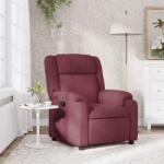 vidaXL Fotoliu rabatabil, rosu vin, material textil GartenMobel Dekor (373539)