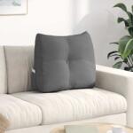 vidaXL Perna pentru spate Gri închis 60 x 24 x 50 cm tesatura GartenMobel Dekor (42014384)