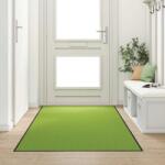 vidaXL Covoras de intrare Verde si Negru 120 x 250 cm Poliamida si PVC GartenMobel Dekor (4100729) Pres